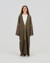 LUMINOUS MOSS ABAYA