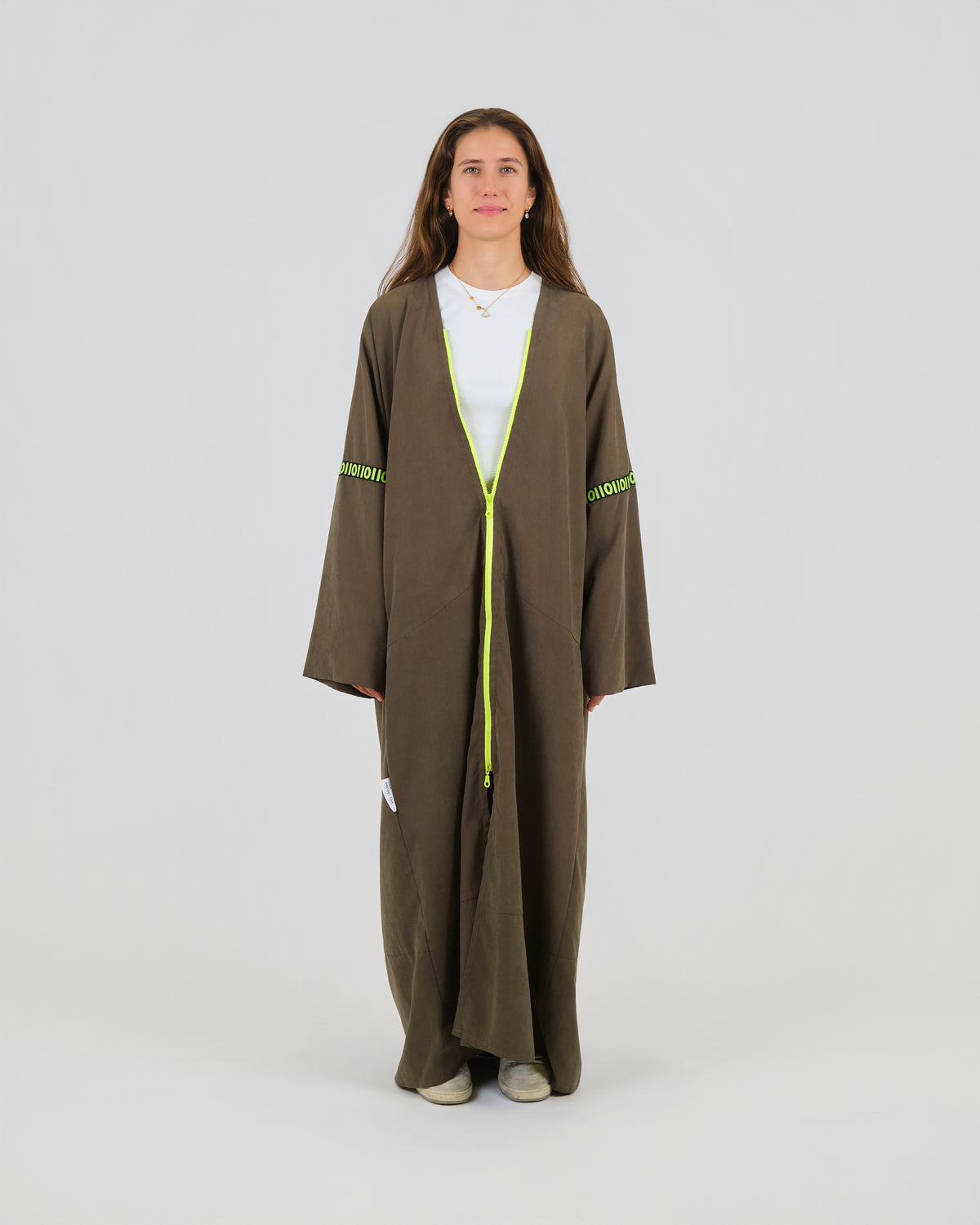 LUMINOUS MOSS ABAYA
