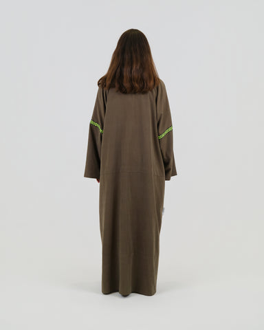 LUMINOUS MOSS ABAYA