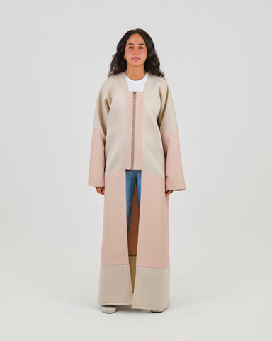 SNOW BLUSH ABAYA