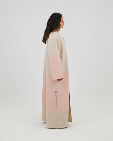 SNOW BLUSH ABAYA