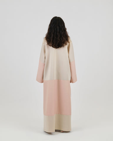 SNOW BLUSH ABAYA