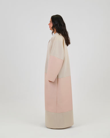 SNOW BLUSH ABAYA