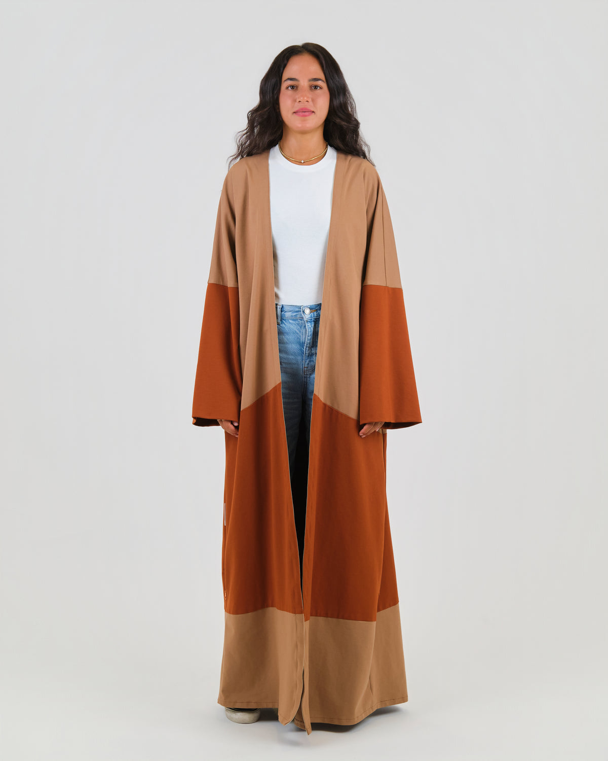 RETRO CHOCOLATE ABAYA