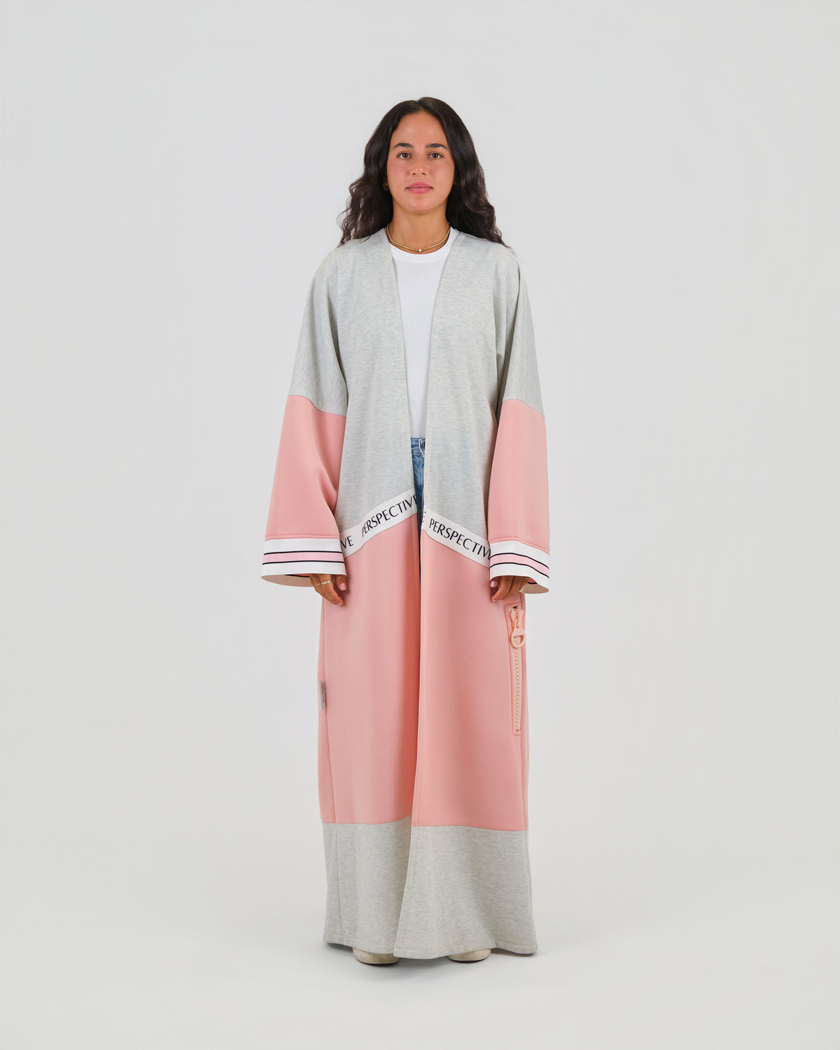 PINK PERSPECTIVE ABAYA