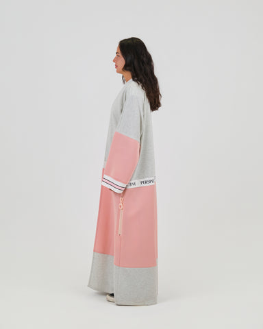 PINK PERSPECTIVE ABAYA