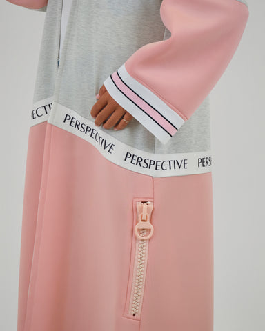 PINK PERSPECTIVE ABAYA